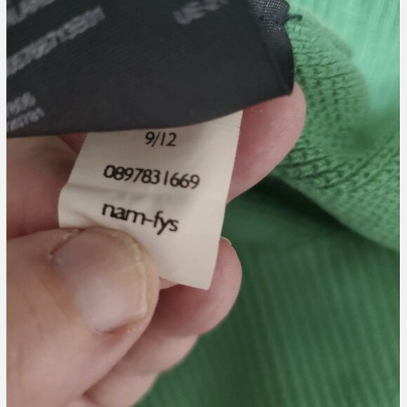 Tommy Hilfiger Men's Green 1/4 Quarter Zip Sweater Size L - Picture 4 of 7